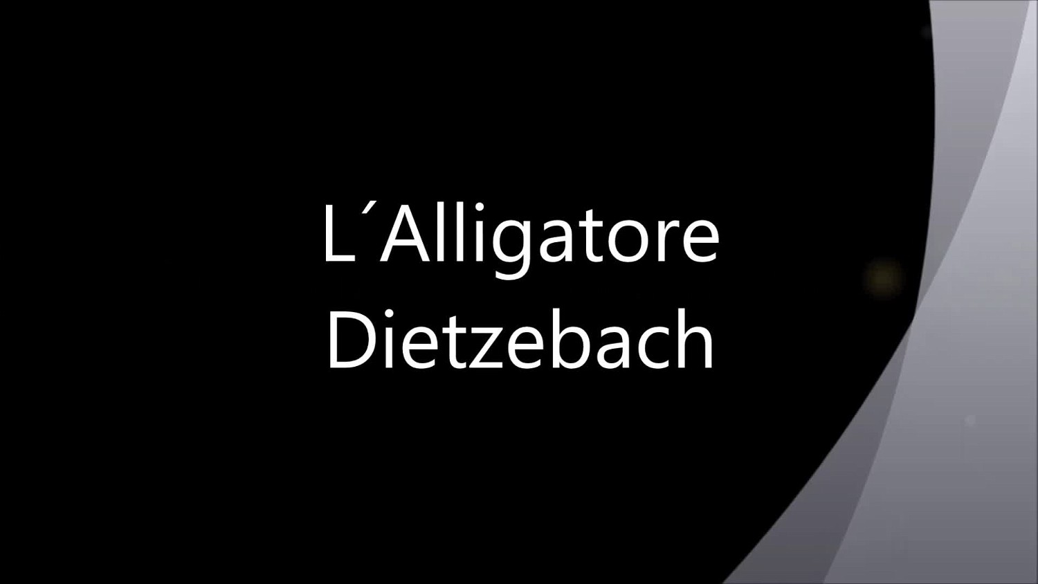 L Alligatore