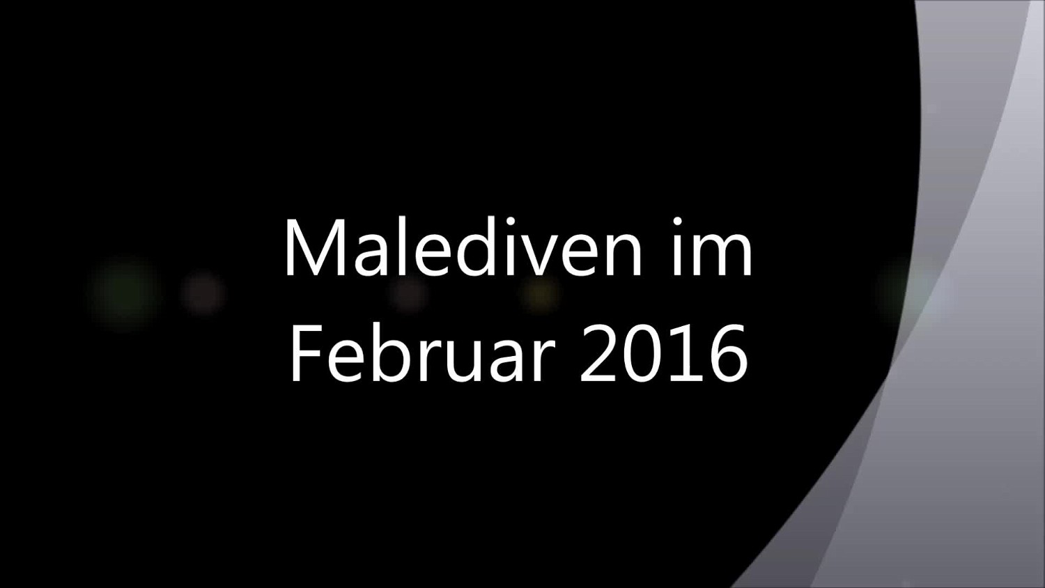 Malediven 2016